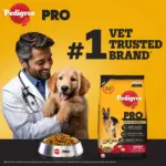 Pedigree PRO Expert Nutrition Active Adult (18 Months Onwards) Large Breed Dog Dry Food - Image 3