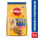Pedigree Chicken and Vegetables Adult Dog Dry Food