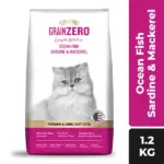 Signature Grain Zero Ocean Fish, Sardine and Mackerel Long Coat & Persian Adult Cat Dry Food