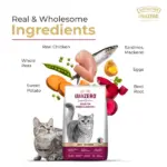 Signature Grain Zero Ocean Fish, Sardine and Mackerel Long Coat & Persian Adult Cat Dry Food - Image 3