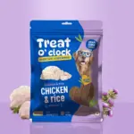 Natural Remedies Treat O'Clock Chicken and Rice Treats for Dogs