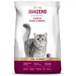 Signature Grain Zero Ocean Fish, Sardine and Mackerel Long Coat & Persian Adult Cat Dry Food