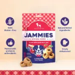 HUFT Jammies With Real Chicken Filled with Mixed Fruit Jam Dog Treats - Image 2