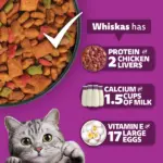 Whiskas Tuna Flavour Adult Cat Dry Food - Image 4
